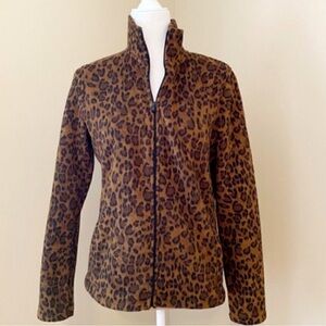 Ralph Lauren Leopard Fleece Jacket